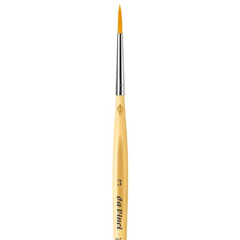 Da Vinci Junior Sentetik Yuvarlak Fırçası Seri 303 No:3