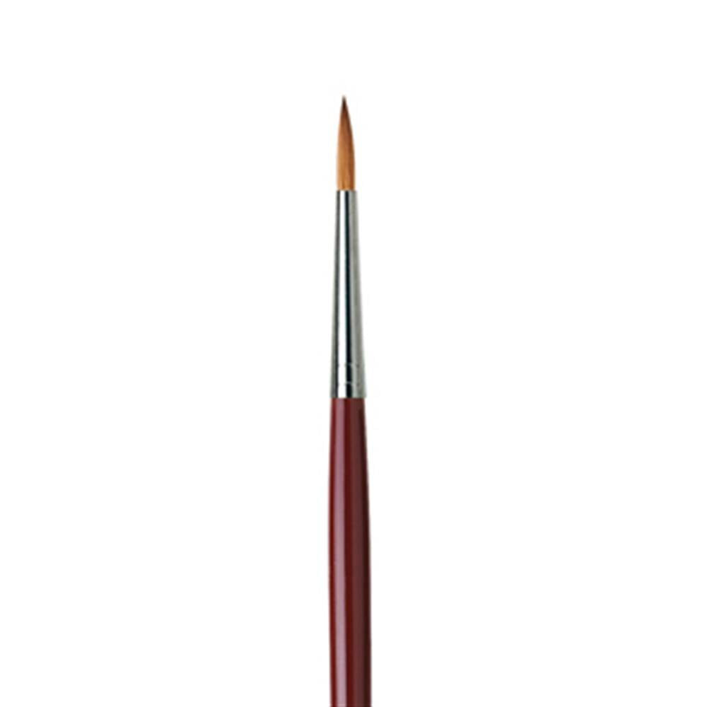 Da Vinci Kolinsky Kızıl Samur Kılı Yuvarlak Yağlı Boya Fırçası Seri 1610 No:1