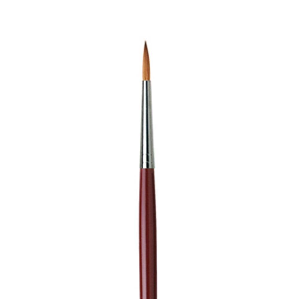 Da Vinci Kolinsky Kızıl Samur Kılı Yuvarlak Yağlı Boya Fırçası Seri 1610 No:18