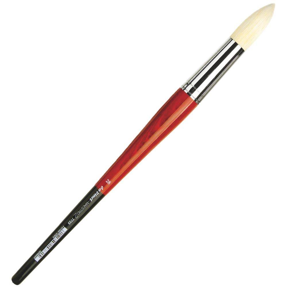 Da Vinci Maestro 2 Domuz Kılı Yuvarlak Akrilik Boya Ve Yağlı Boya Fırçası Seri 7723 No:28