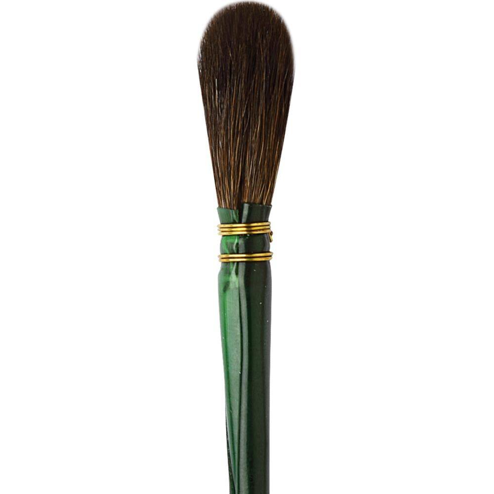 Da Vinci Mavi Sincap Kılı Oval Altın Varak Fırçası Seri 710 No:2