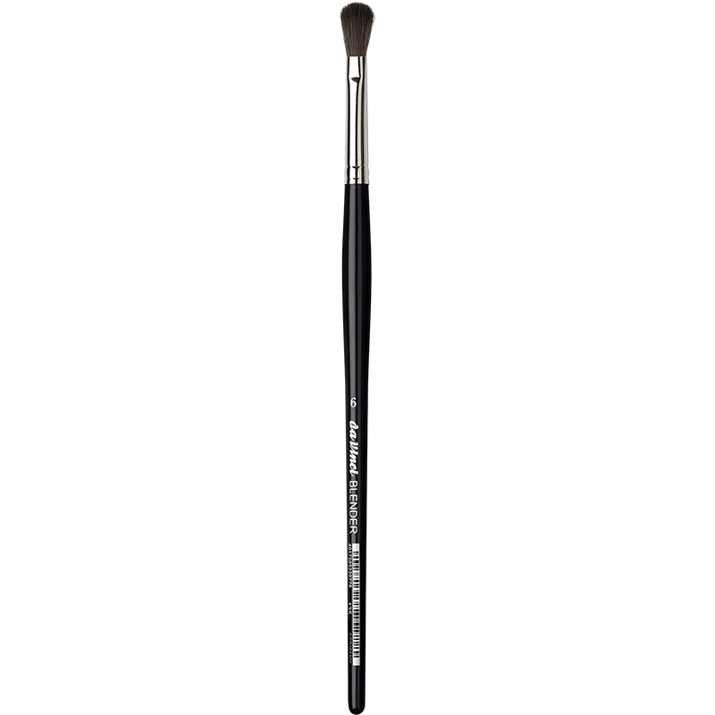 Da Vinci Midilli Kılı Oval Uçlu Yağlı Boya Fırçası Seri 135 No:6