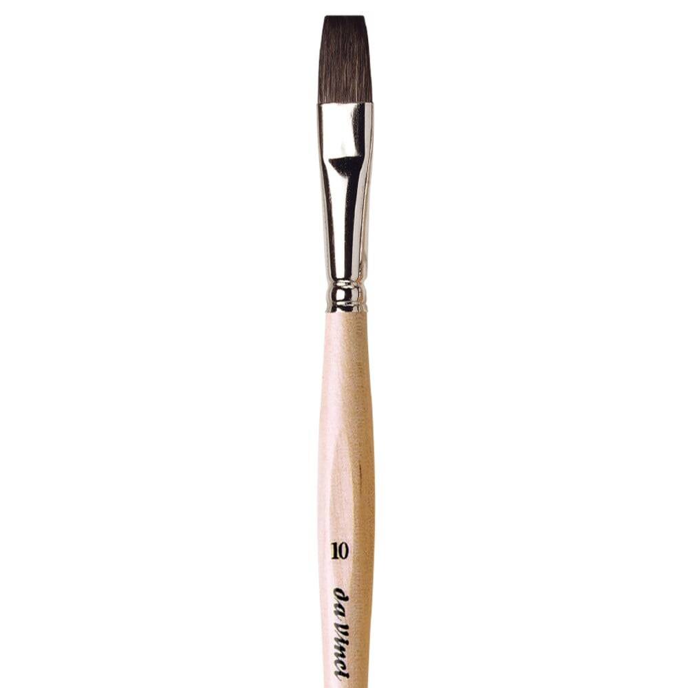 Da Vinci Petit Gris Mix Düz Sulu Boya Ve Porselen Fırçası Seri 991 No:10