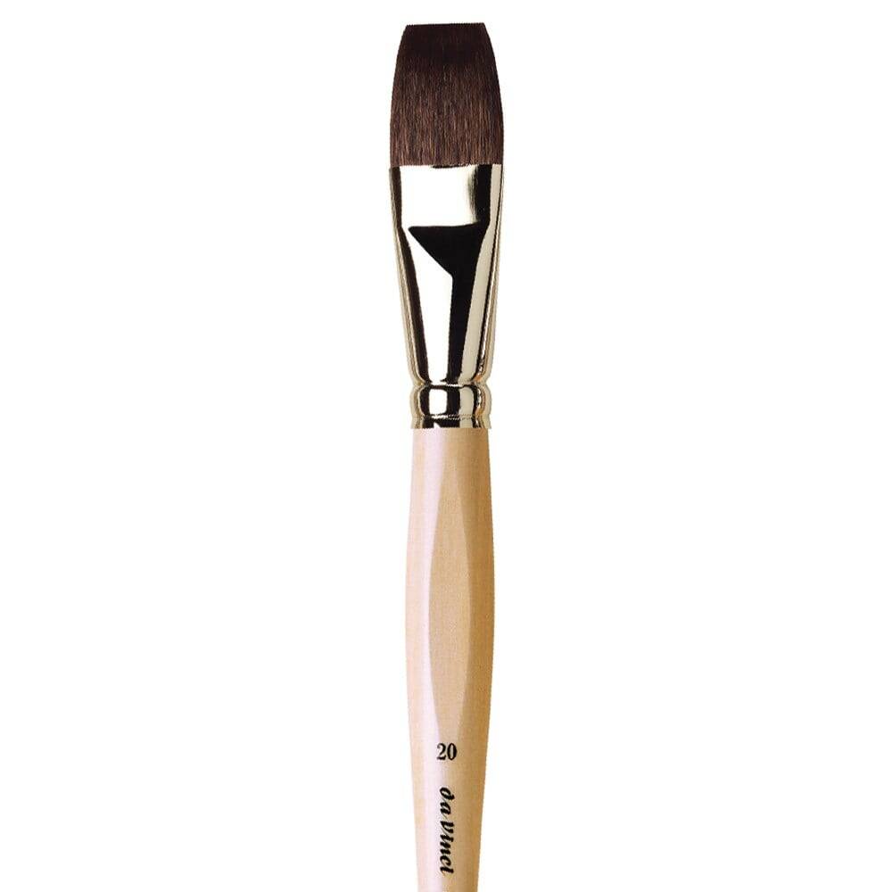 Da Vinci Petit Gris Mix Düz Sulu Boya Ve Porselen Fırçası Seri 991 No:20