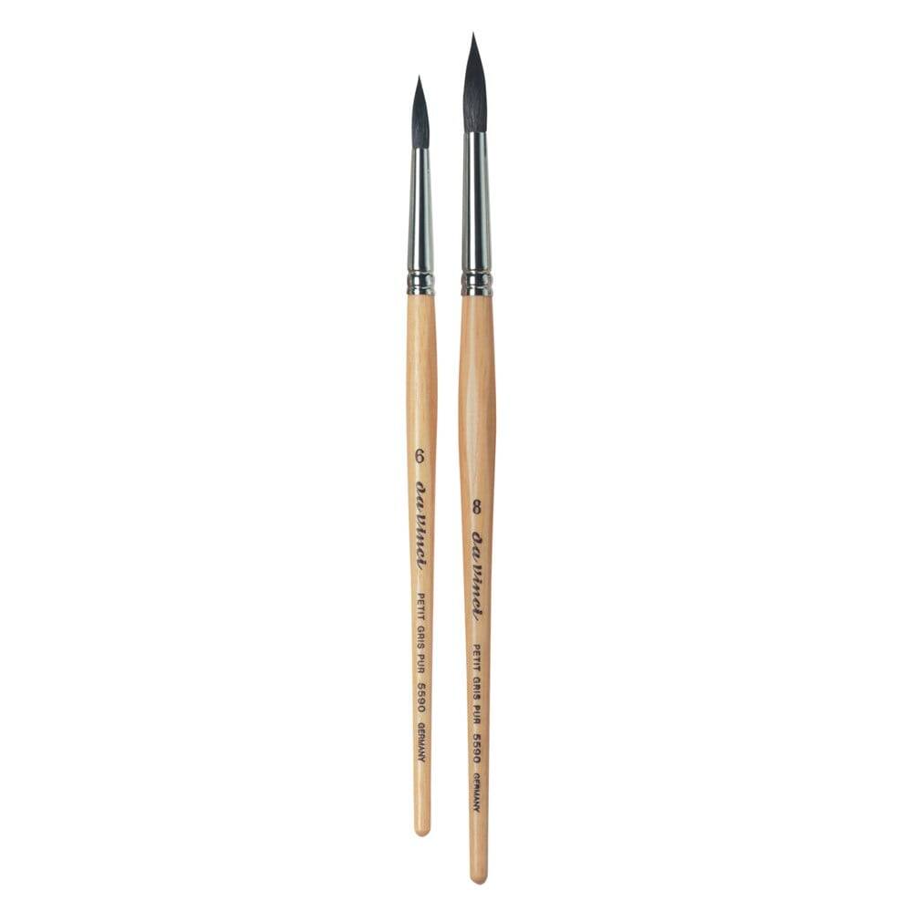 Da Vinci Petit Gris Mix Yuvarlak Sulu Boya Fırçası Seri 5590 No:12