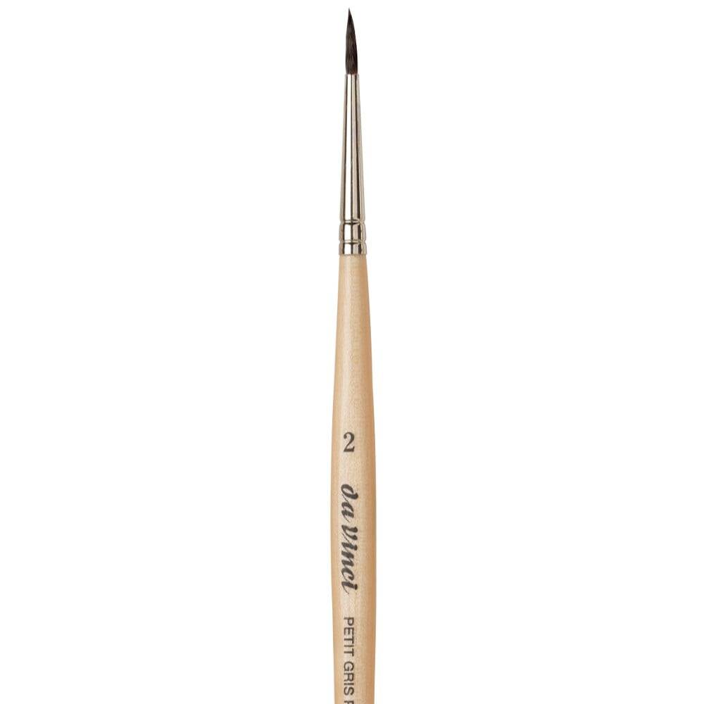 Da Vinci Petit Gris Mix Yuvarlak Sulu Boya Fırçası Seri 5590 No:2