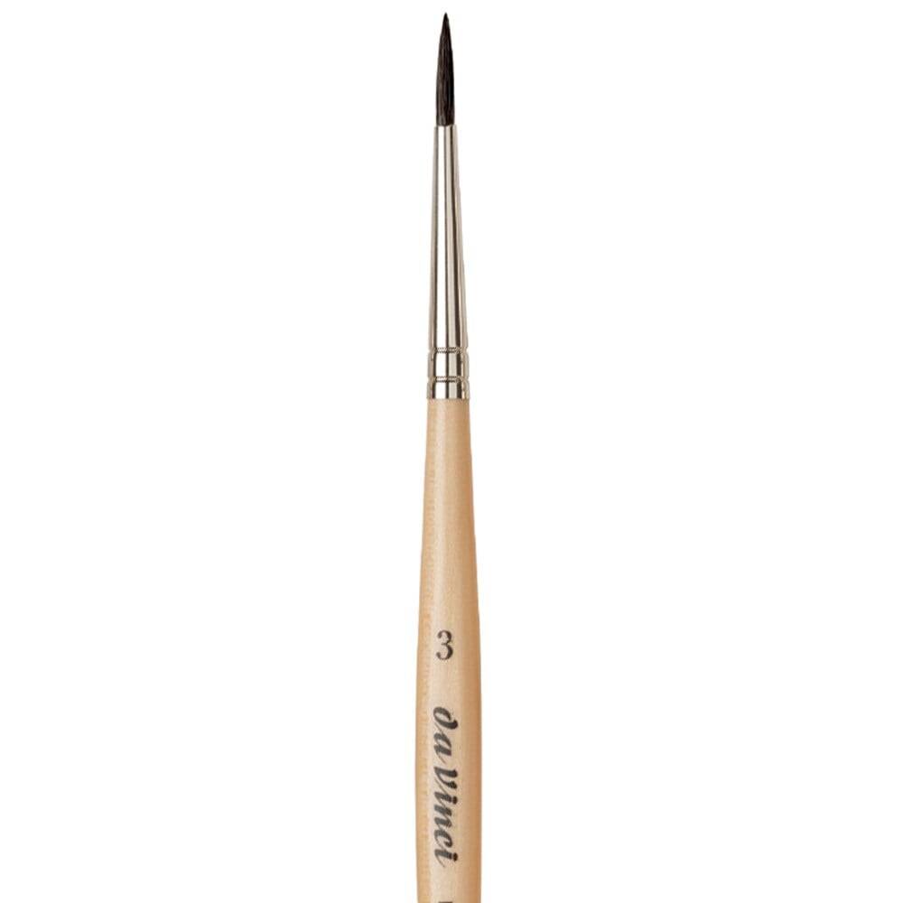 Da Vinci Petit Gris Mix Yuvarlak Sulu Boya Fırçası Seri 5590 No:3