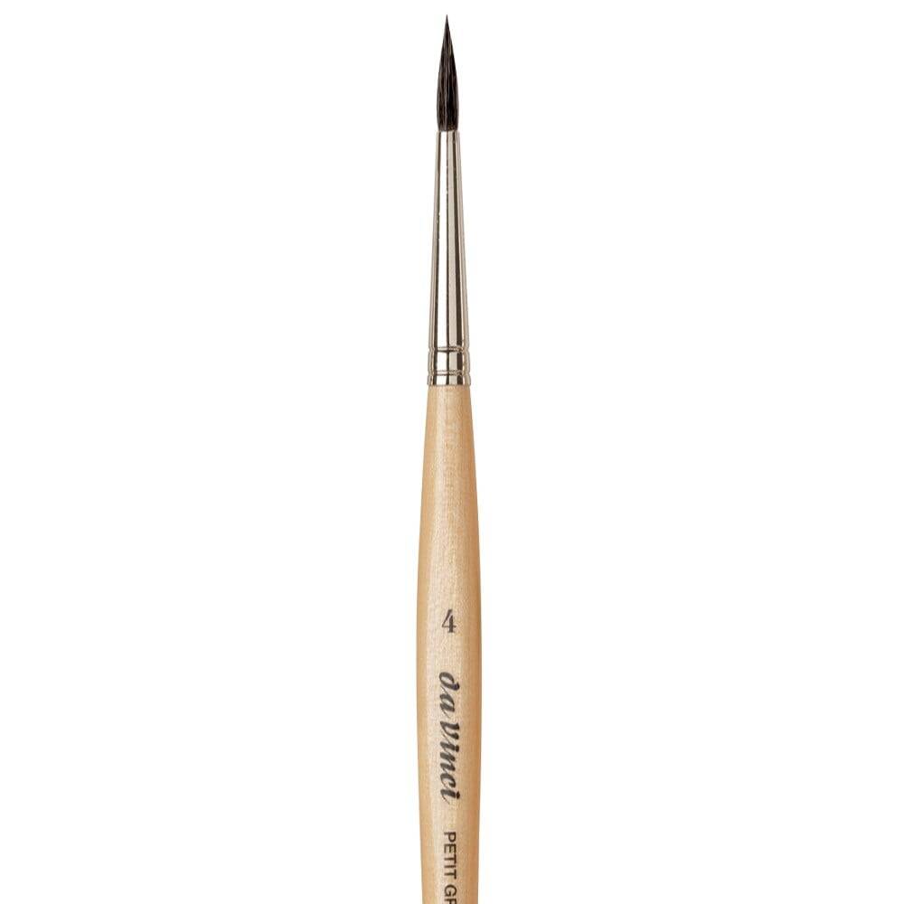 Da Vinci Petit Gris Mix Yuvarlak Sulu Boya Fırçası Seri 5590 No:4