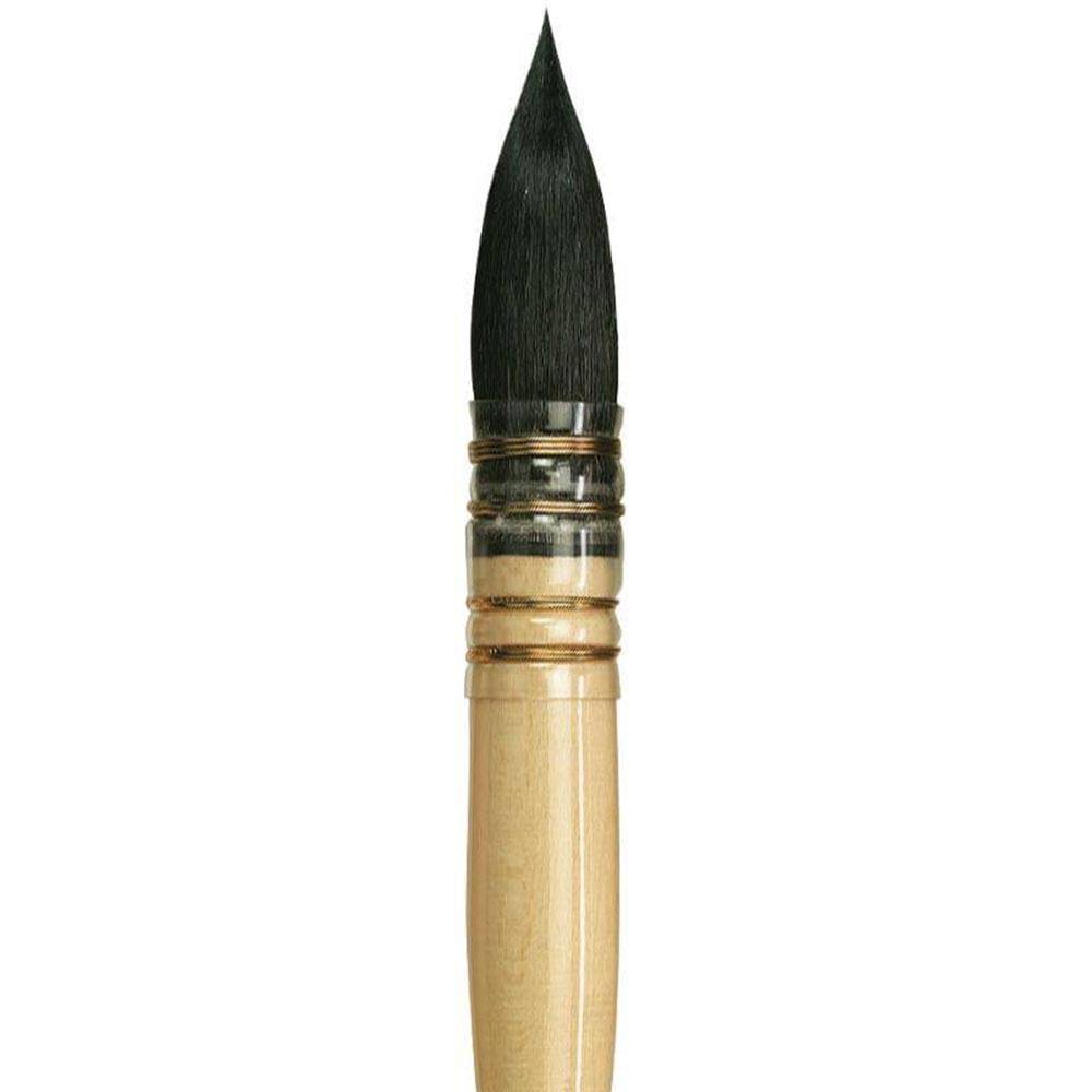Da Vinci Petit Gris Pur Mavi Rus Sincap Kılı Yuvarlak Fransız Sulu Boya Fırçası Seri 418 No:8