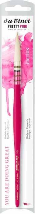Da Vinci Pretty Pink Ekstra Yumuşak Sulu Boya Fırçası Seri 494 No:2