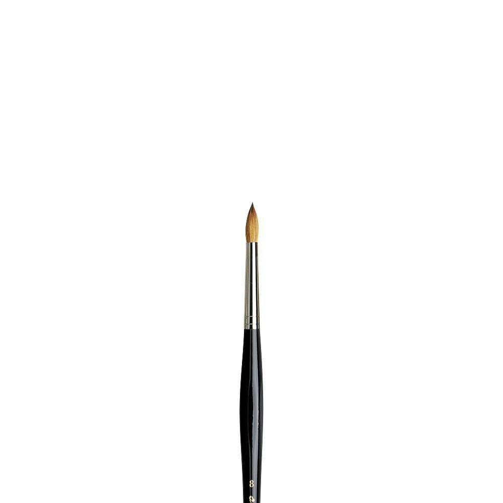 Da Vinci Restauro Kolinsky Kızıl Samur Kılı Yuvarlak Rötuş Fırçası Seri 5506 No:8