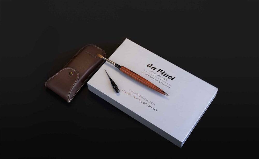Da Vinci Seri 10-2022 Luxury Travel Brush Set
