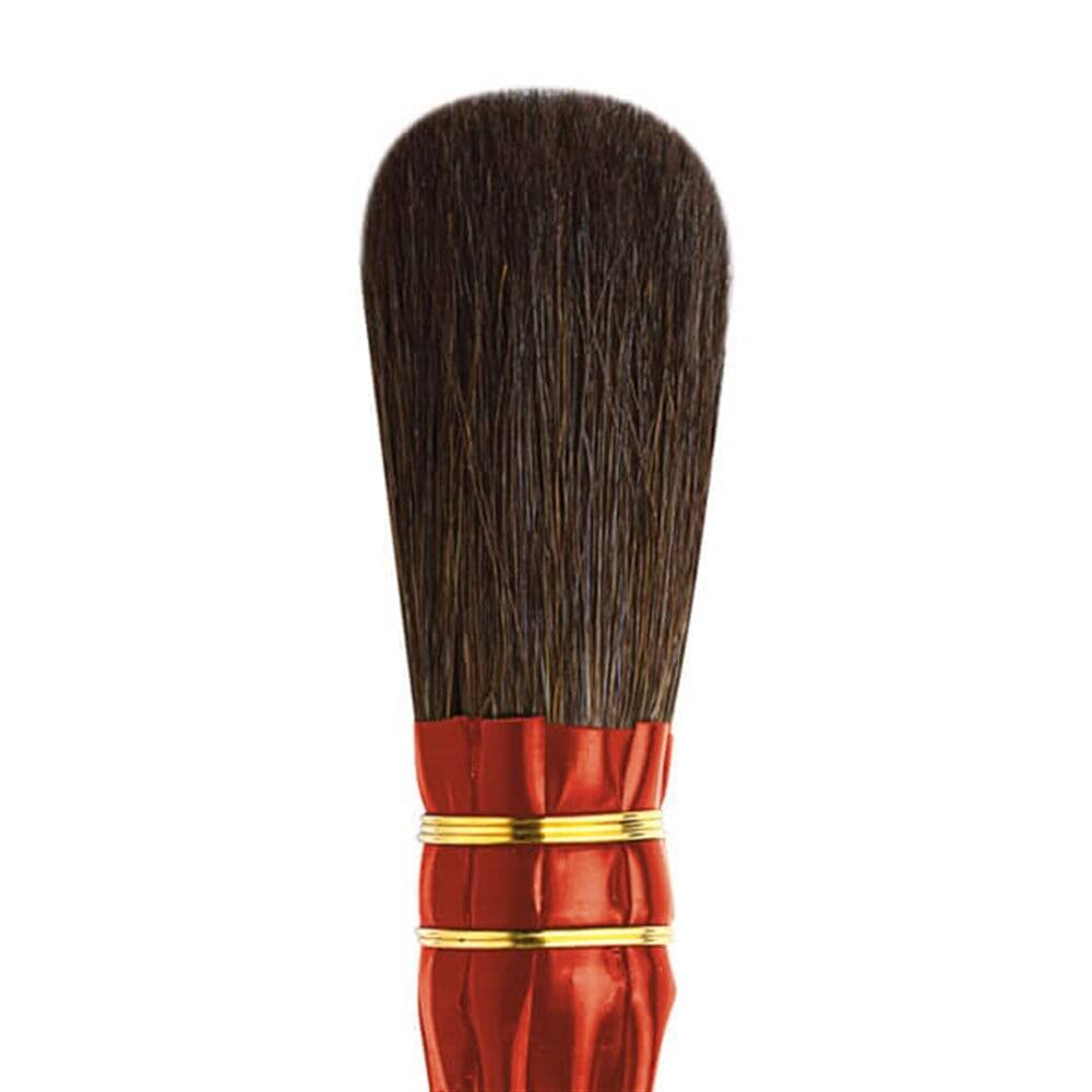 Da Vinci Siyah Keçi Kılı Oval Altın Varak Fırçası Seri 750 No:20