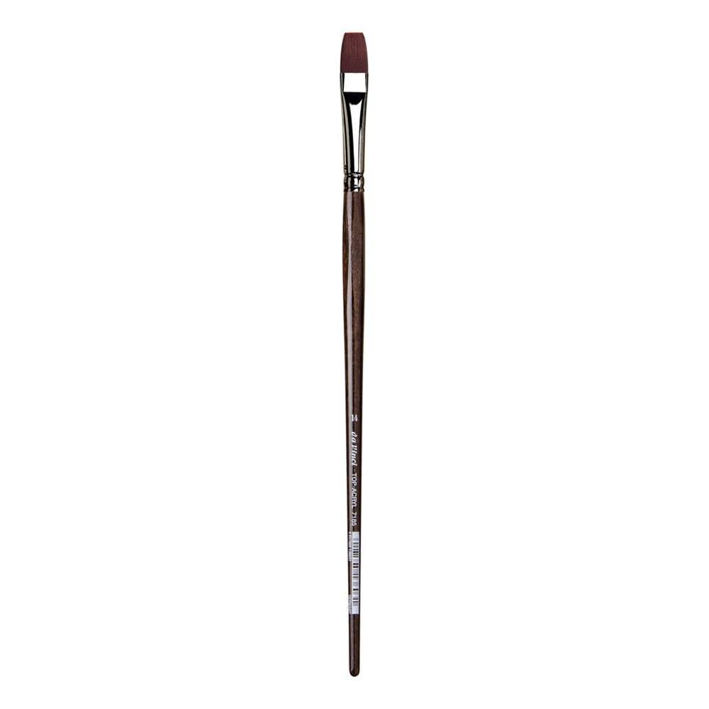Da Vinci Top Acryl Sentetik Düz Akrilik Boya Ve Yağlı Boya Fırçası Seri 7185 No:10