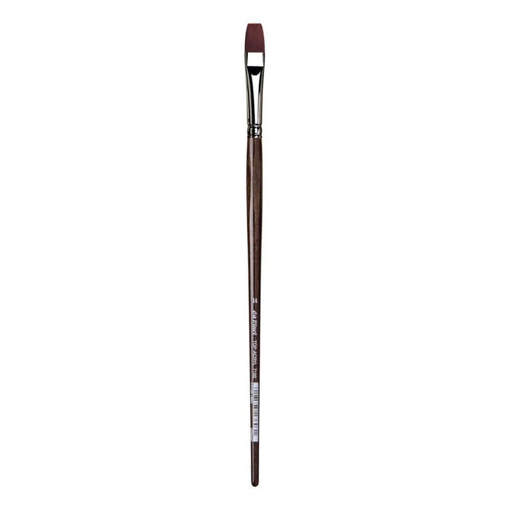 Da Vinci Top Acryl Sentetik Düz Akrilik Boya Ve Yağlı Boya Fırçası Seri 7185 No:50