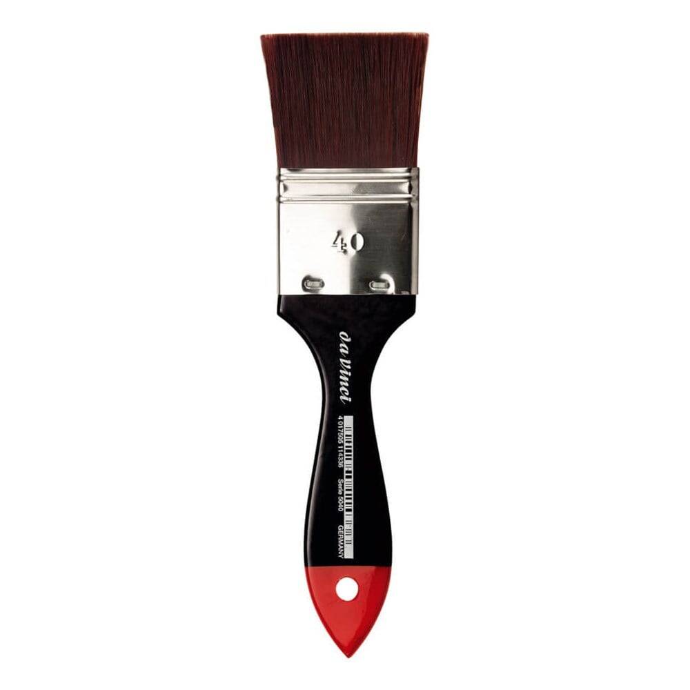 Da Vinci Top Acryl Sentetik Düz Uçlu Geniş Yüzey Fırçası Seri 5040 No:40