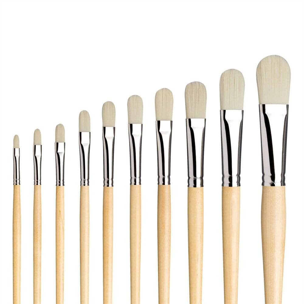 Da Vinci Top Acryl Sentetik Kedi Dili Akrilik Boya Ve Yağlı Boya Fırçası Seri 7482 No:8