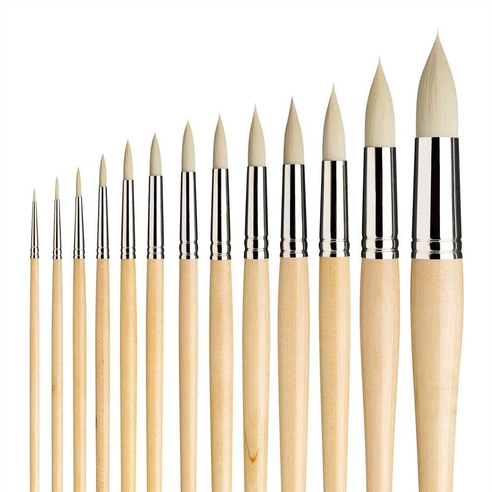 Da Vinci Top Acryl Sentetik Yuvarlak Akrilik Boya Ve Yağlı Boya Fırçası Seri 7782 No:16