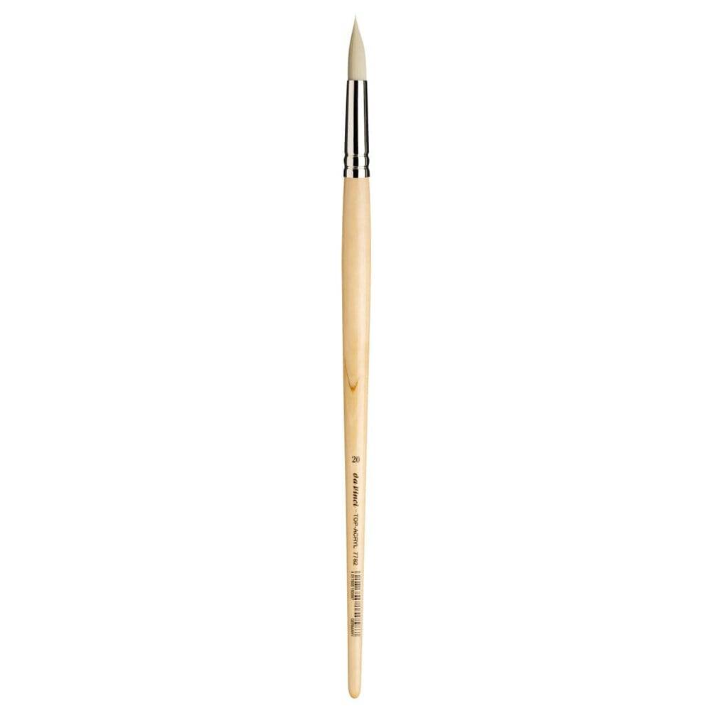 Da Vinci Top Acryl Sentetik Yuvarlak Akrilik Boya Ve Yağlı Boya Fırçası Seri 7782 No:4