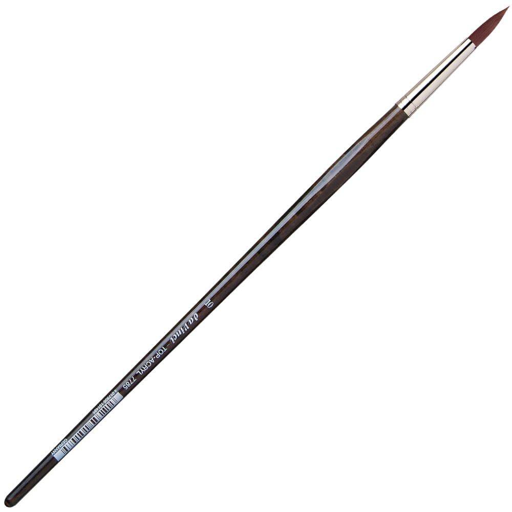 Da Vinci Top Acryl Sentetik Yuvarlak Akrilik Boya Ve Yağlı Boya Fırçası Seri 7785 No:10