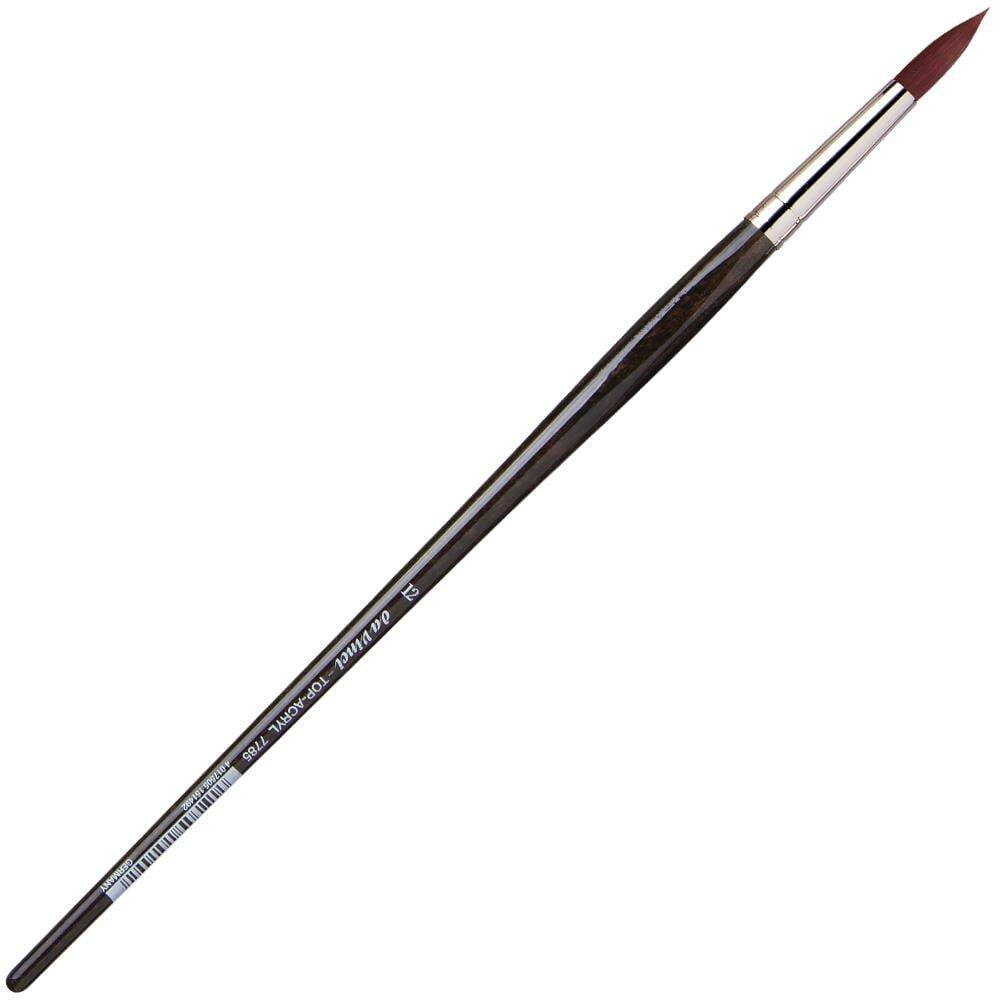 Da Vinci Top Acryl Sentetik Yuvarlak Akrilik Boya Ve Yağlı Boya Fırçası Seri 7785 No:12