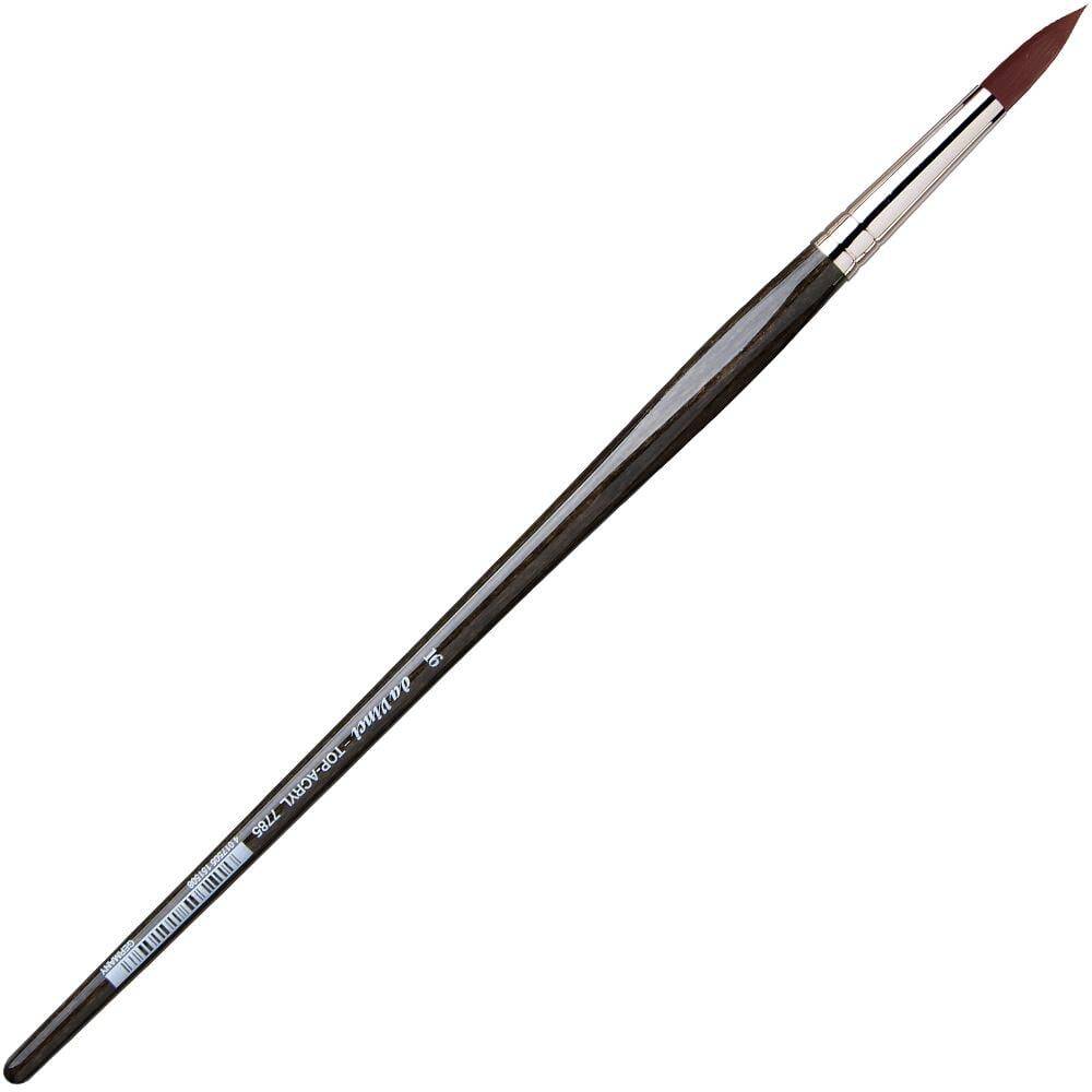 Da Vinci Top Acryl Sentetik Yuvarlak Akrilik Boya Ve Yağlı Boya Fırçası Seri 7785 No:16