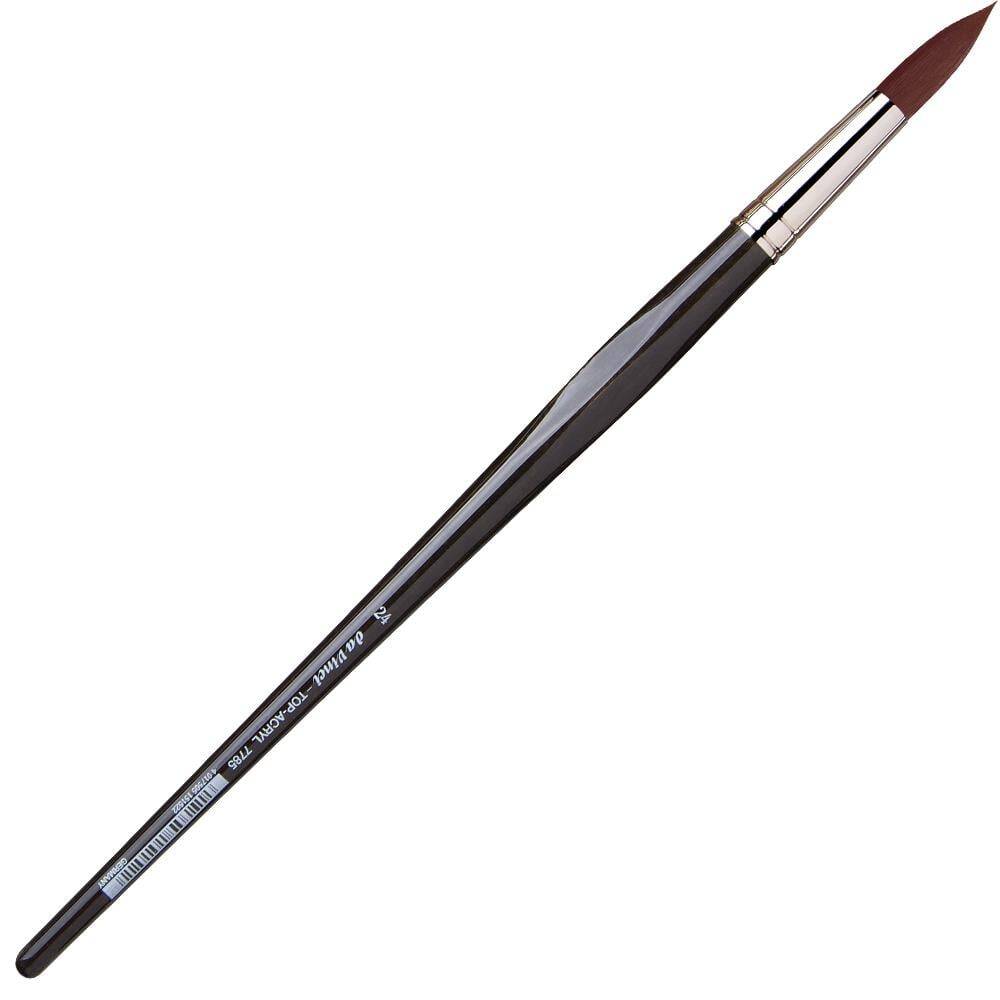 Da Vinci Top Acryl Sentetik Yuvarlak Akrilik Boya Ve Yağlı Boya Fırçası Seri 7785 No:24