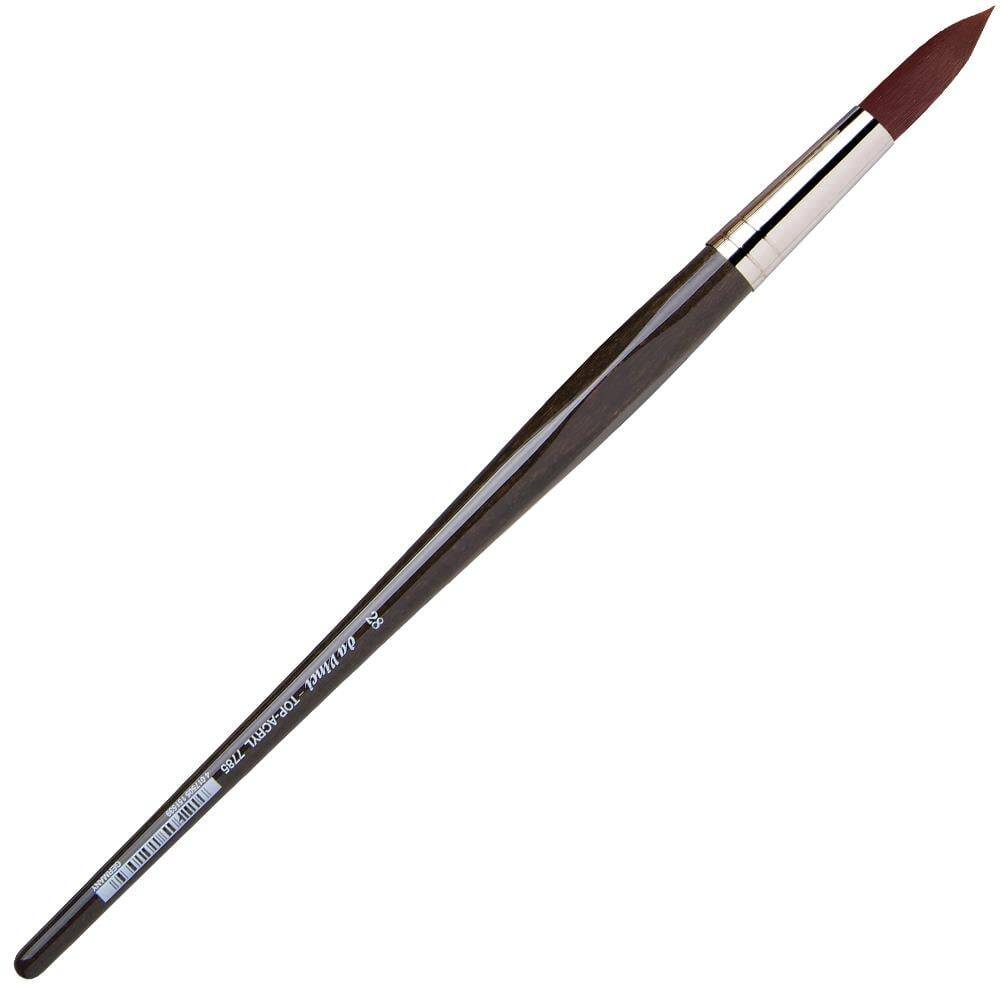 Da Vinci Top Acryl Sentetik Yuvarlak Akrilik Boya Ve Yağlı Boya Fırçası Seri 7785 No:28