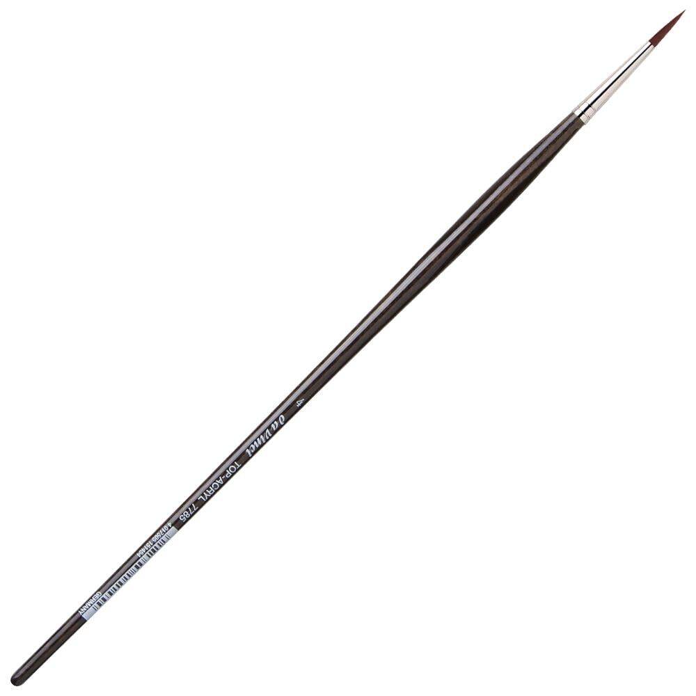 Da Vinci Top Acryl Sentetik Yuvarlak Akrilik ve Yağlı Boya Fırçası 7785 No:4