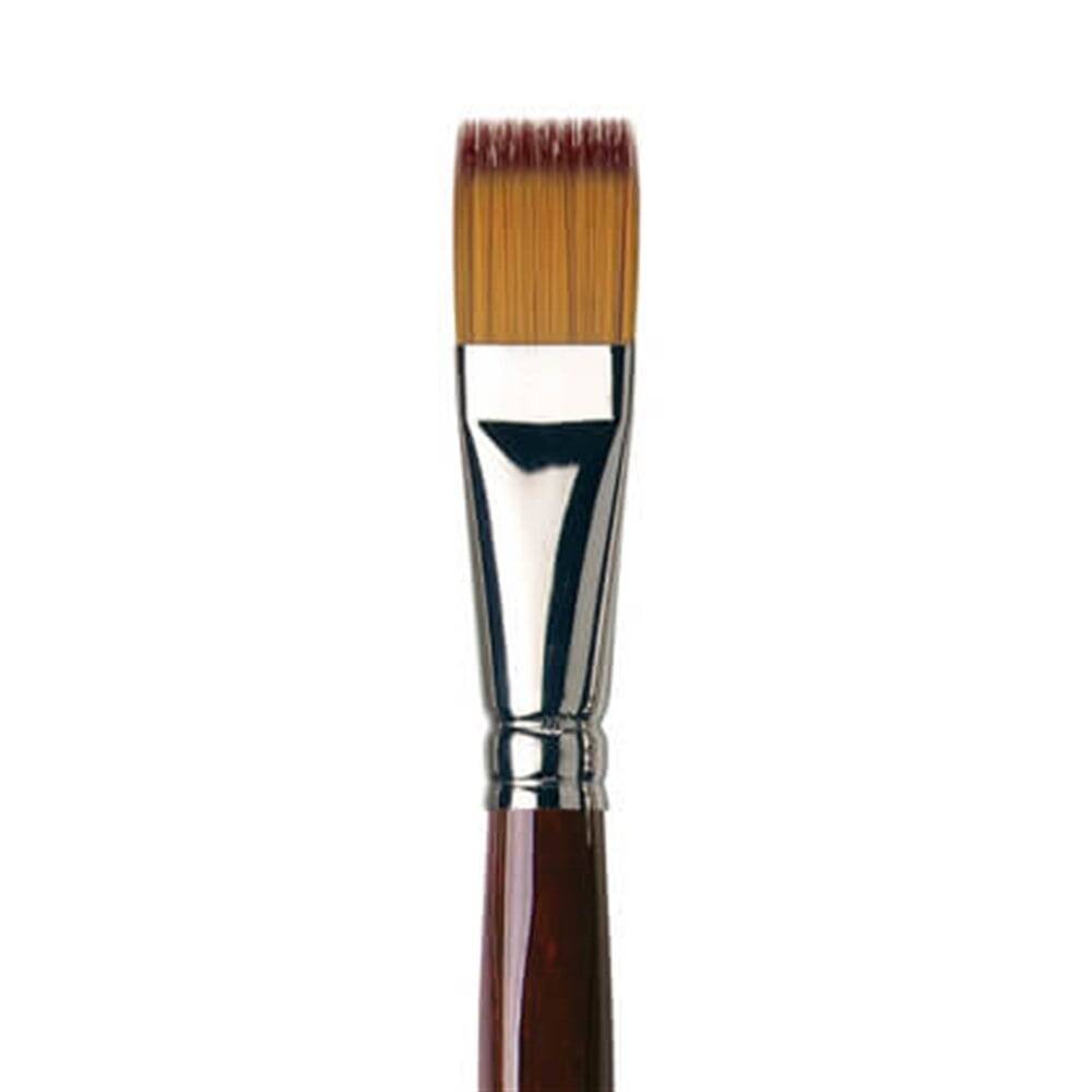 Da Vinci Vario Tip Sentetik Düz Uçlu Sulu Boya Ve Hobi Craft Fırçası Seri 1381 No:20