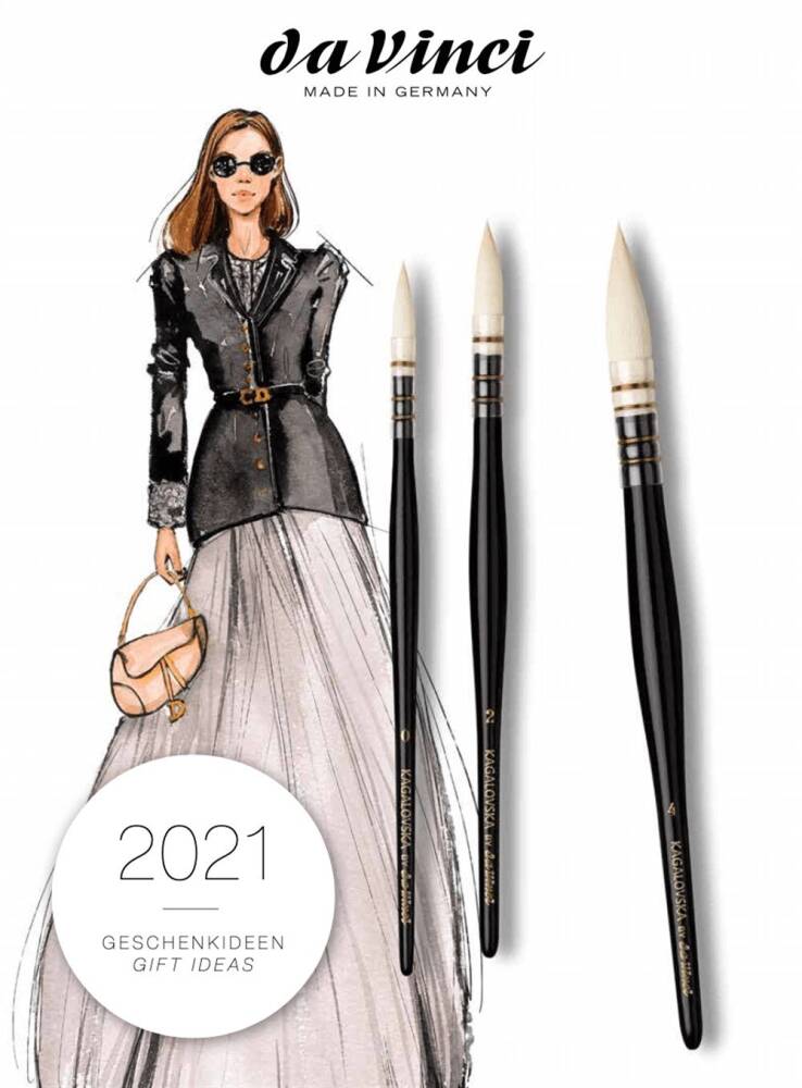 Da Vinci Water Colour Brush Edition "Kagalovska by da Vinci" Set