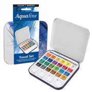 Daler Rowney AquaFine Suluboya Seyahat Seti 24lü
