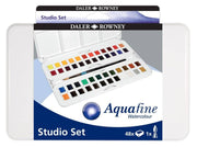 Daler Rowney AquaFine Suluboya Seyahat Seti 48li