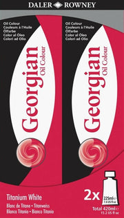 Daler Rowney Georgian Yağlı Boya 225 ml 009 Titanium White X 2
