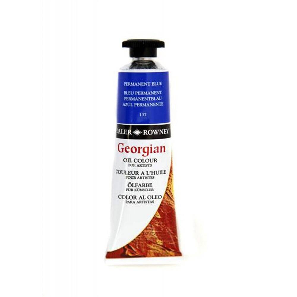 Daler Rowney Georgian Yağlı Boya 225 ml 137 Perm Blue
