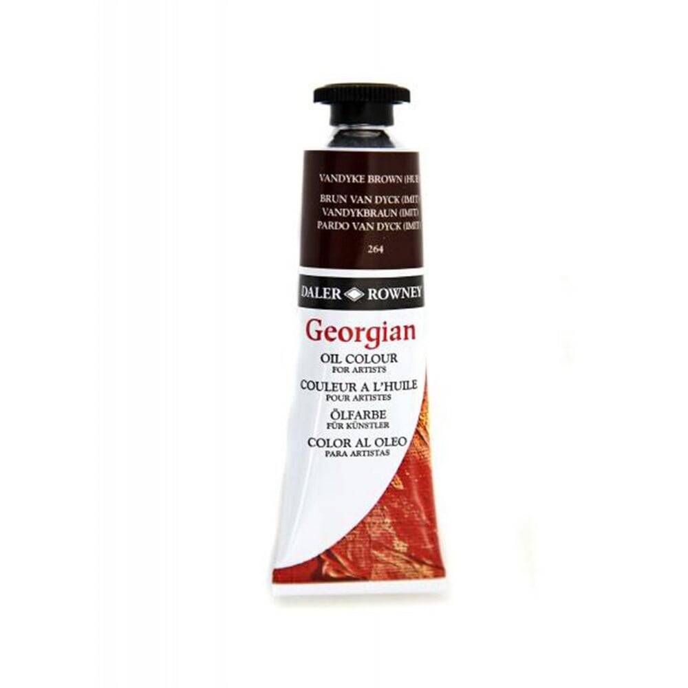 Daler Rowney Georgian Yağlı Boya 225 ml 264 Vandyke BroHue