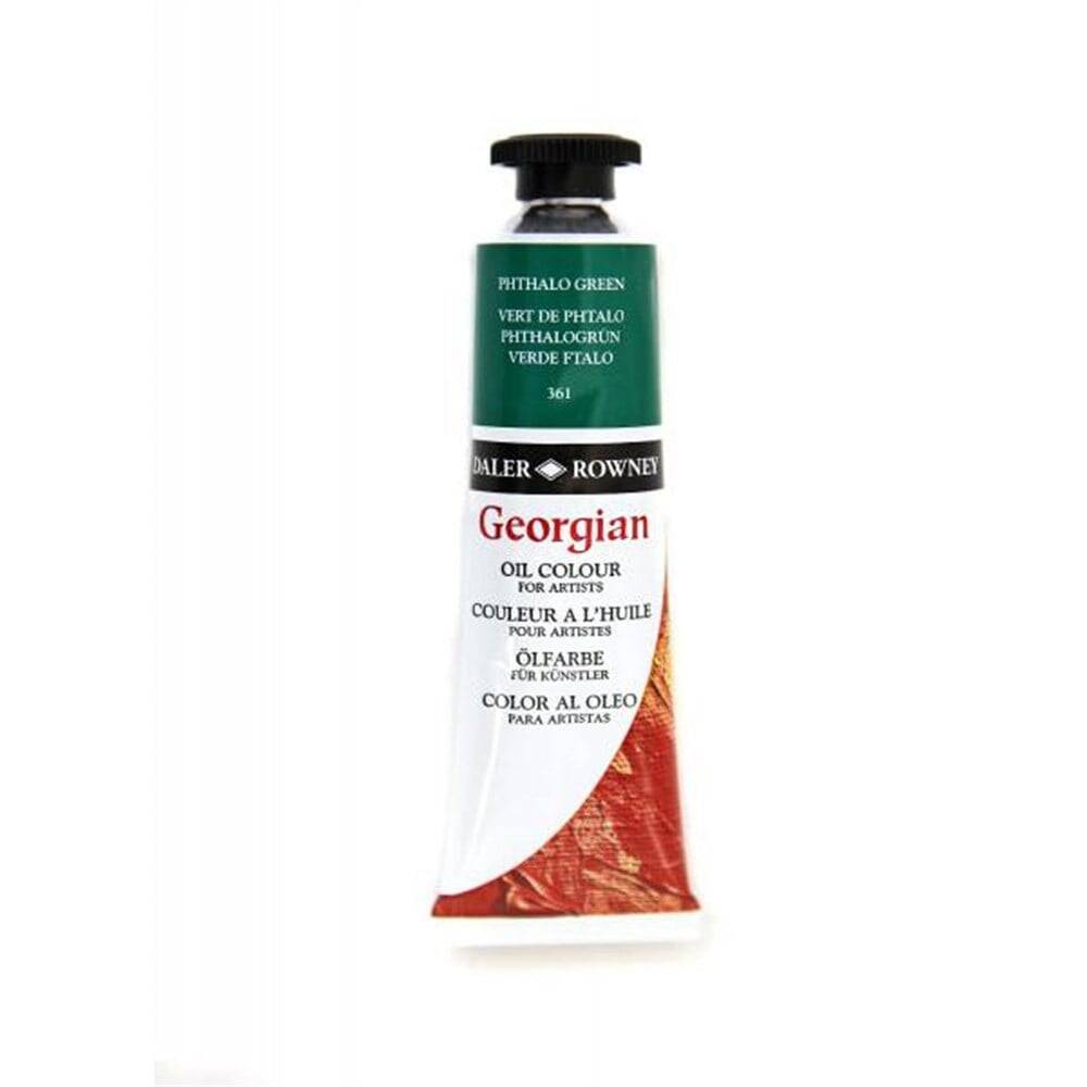 Daler Rowney Georgian Yağlı Boya 225 ml 361 Phthalo Green