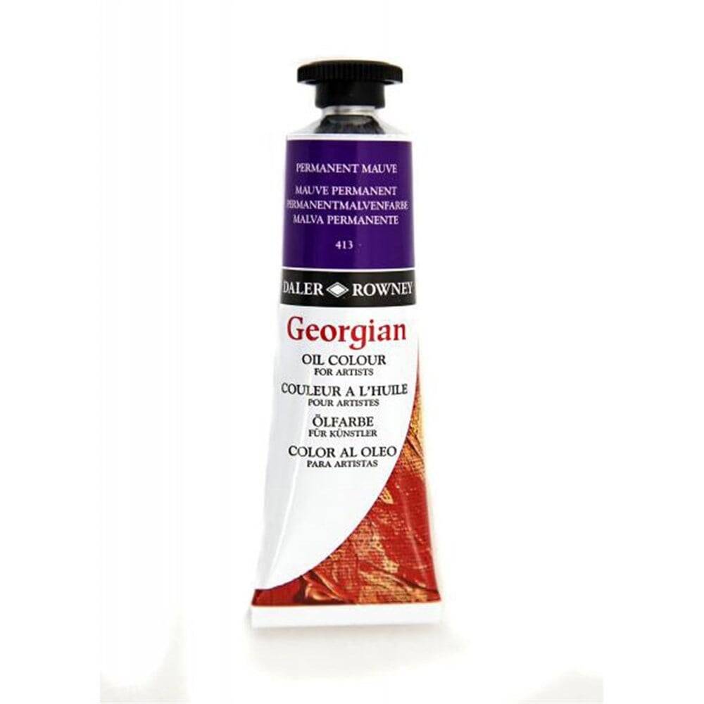 Daler Rowney Georgian Yağlı Boya 225 ml 413 Perm Mauve