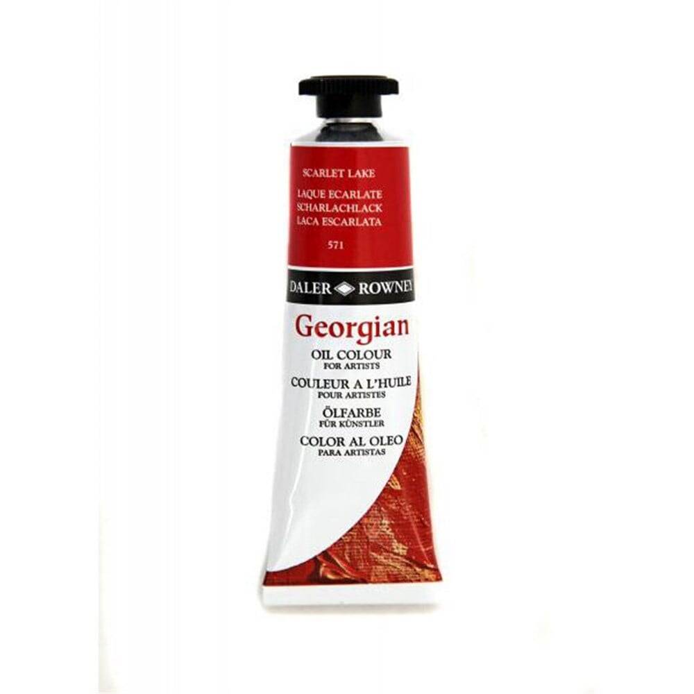 Daler Rowney Georgian Yağlı Boya 225 ml 571 Scarlet Lake