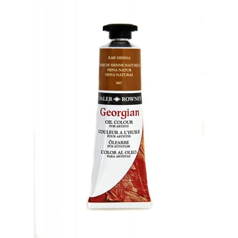 Daler Rowney Georgian Yağlı Boya 225 ml 667 Raw Sienna