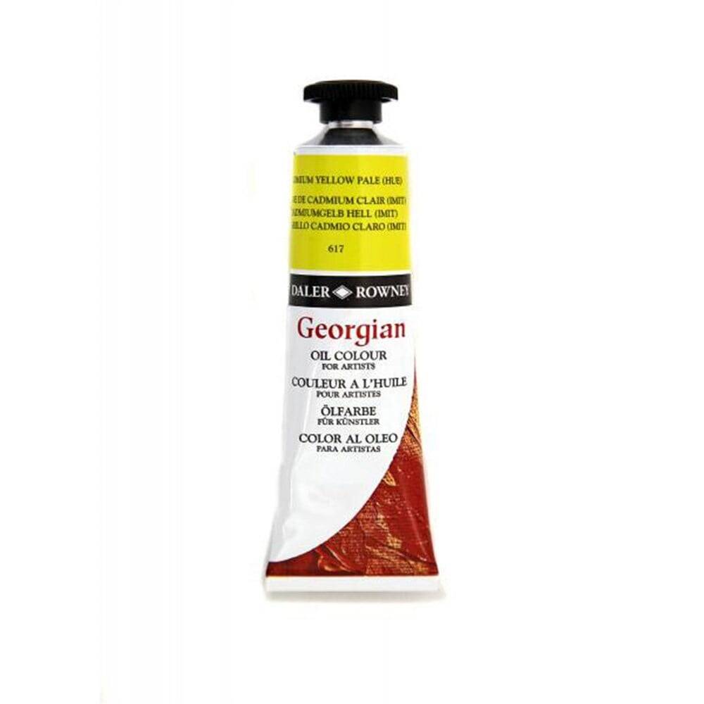 Daler Rowney Georgian Yağlı Boya 38 ml 617 Cadmium Yellow Pale Hue
