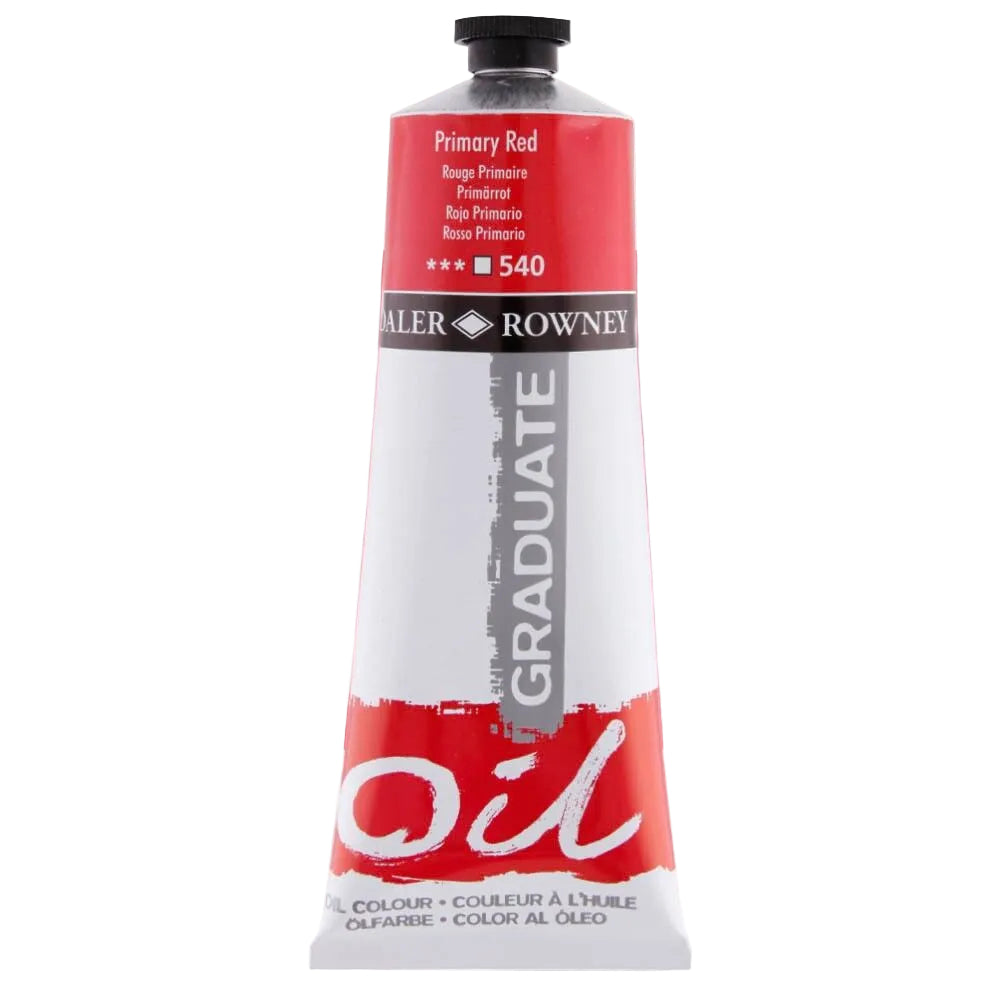 Daler Rowney Graduate Yağlı Boya 200ml 540 Primary Red