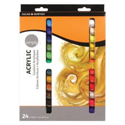 Daler Rowney Simply Akrilik Boya Seti 24 Renk x 12 ml