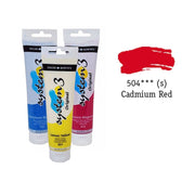 Daler Rowney System 3 Original Akrilik Boya 150 ml Cadmium Red Dp Hue