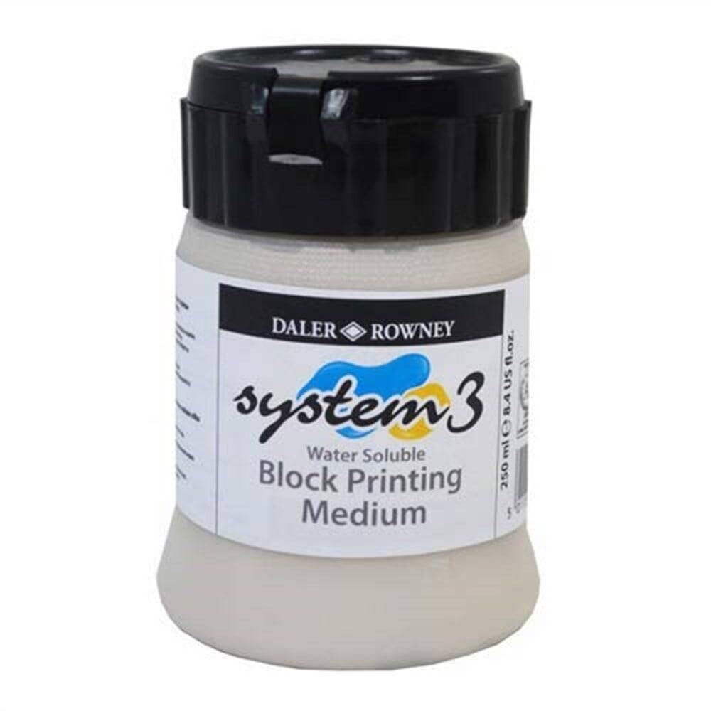 Daler Rowney Water Soluble Block Printing Medium 250 ml