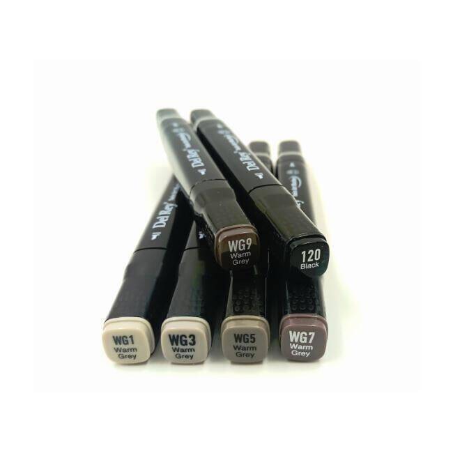 Del Rey Twin Marker Ahşap Renkleri 6'lı Set