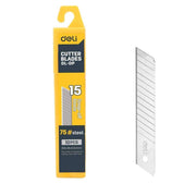Deli Geniş Maket Bıçağı Yedeği 18 mm 10lu DL-DP