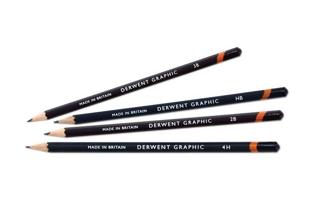 Derwent Graphic Dereceli Kurşunkalem 6B