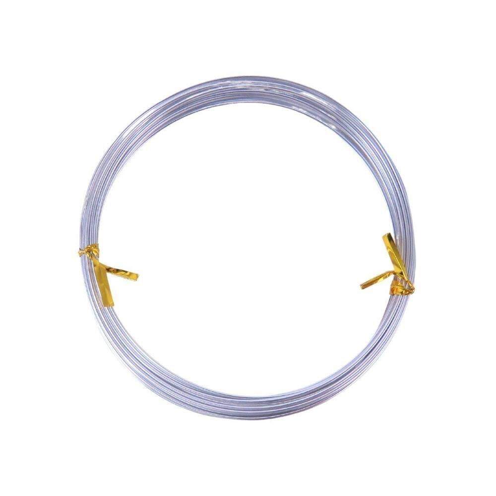 Dytac Alüminyum Tel Yuvarlak 1mm x 4mt Gümüş