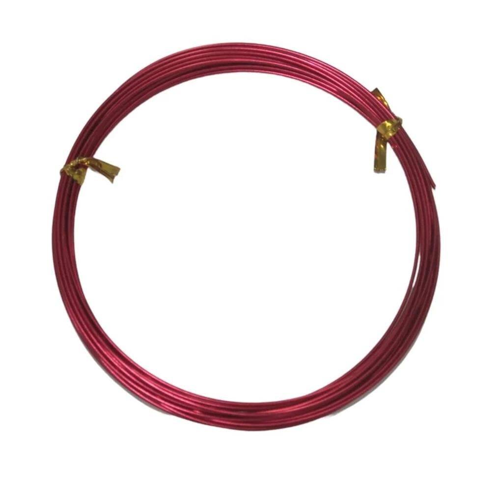 Dytac Alüminyum Tel Yuvarlak 1mm x 4mt Kırmızı